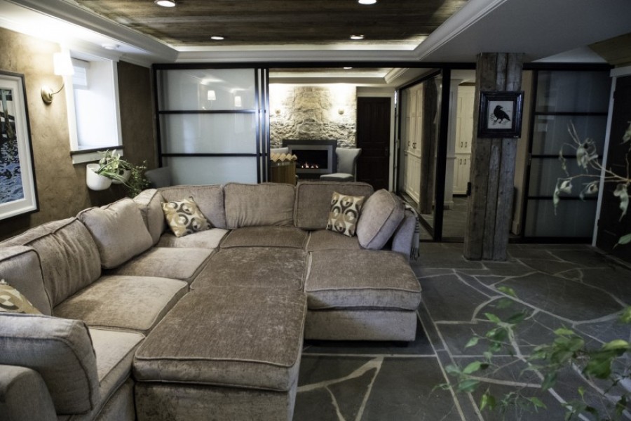 9 piece square couch