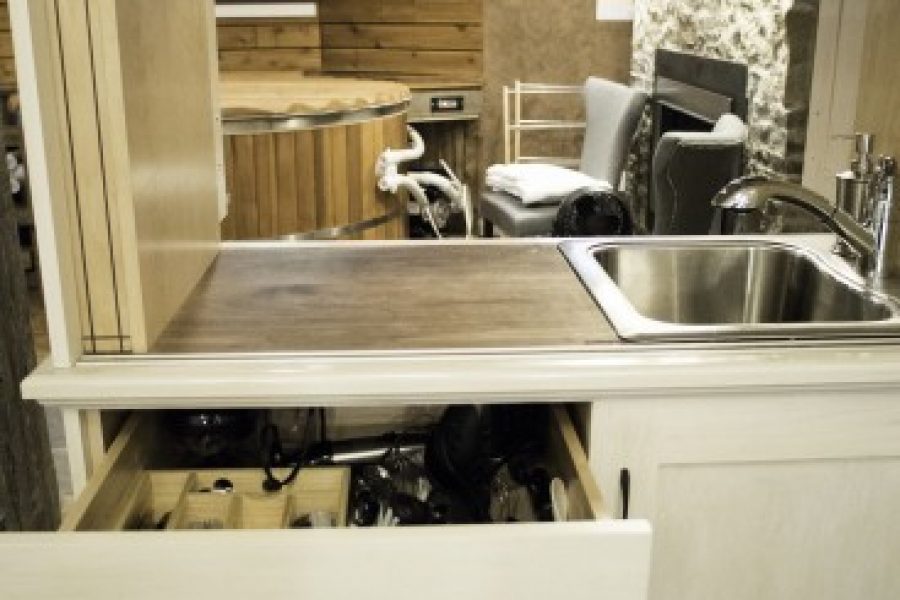 Cutlery, pots and pans