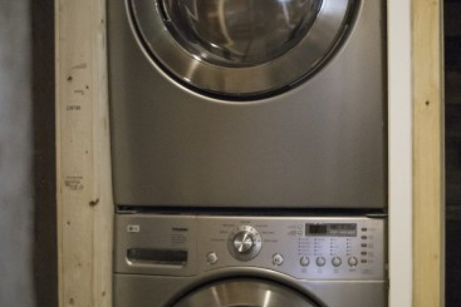 Washer and dryer